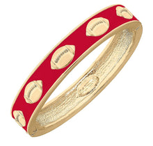 Load image into Gallery viewer, Enamel Football/ Helmet Bangles