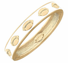 Load image into Gallery viewer, Enamel Football/ Helmet Bangles