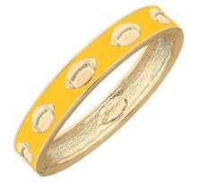Load image into Gallery viewer, Enamel Football/ Helmet Bangles