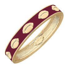 Load image into Gallery viewer, Enamel Football/ Helmet Bangles