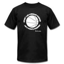 Load image into Gallery viewer, I'm Not Like a Regular Husband | Crewneck Tee - black