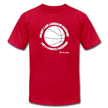 Load image into Gallery viewer, I'm Not Like a Regular Husband | Crewneck Tee - red
