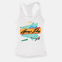Load image into Gallery viewer, Retro Game Day (2 colors) | Women&#39;s Racerback Tank