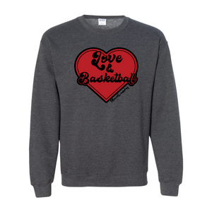 Love & Basketball | Adult Crewneck Sweatshirt
