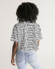 Load image into Gallery viewer, Game Day Graffiti | Women&#39;s Lounge Cropped Tee
