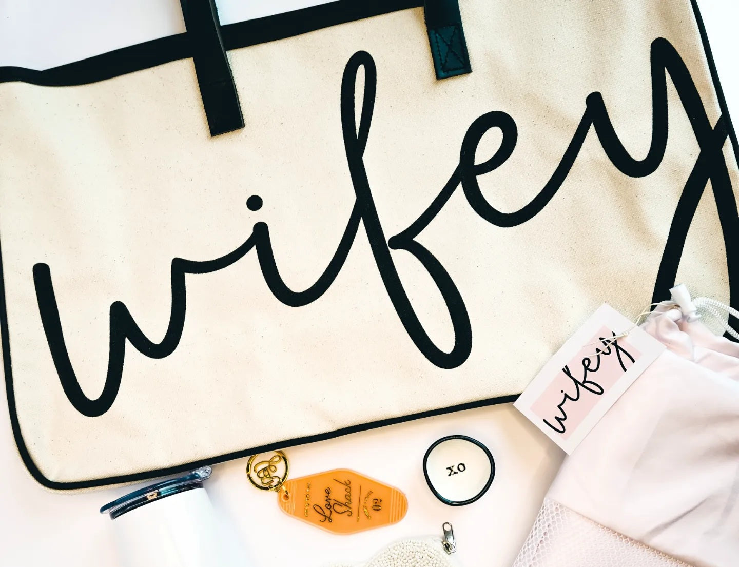 'Wifey' Canvas Tote
