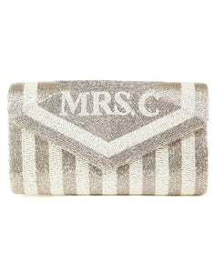 Customizable 'Mrs' Purse with initial