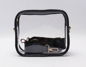 Small Clear Crossbody Purse  (7 colors available)