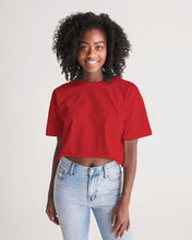 Load image into Gallery viewer, Women&#39;s Lounge Cropped Tee