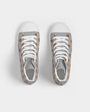 Load image into Gallery viewer, Customizable Basketball | Women&#39;s Hightop Canvas Shoe