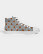 Load image into Gallery viewer, Customizable Basketball | Women&#39;s Hightop Canvas Shoe