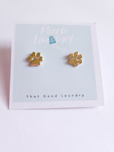 Load image into Gallery viewer, Micro Stud Earrings (Paw, Mustang, Eagle, Tiger)