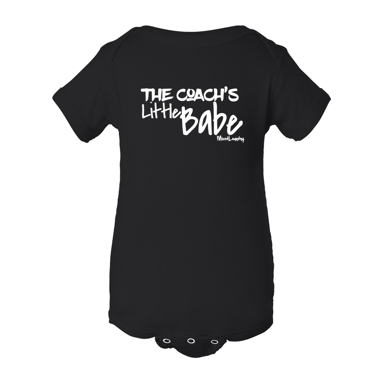 The Coach's Little Babe | Infant Baby Rib Bodysuit