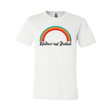 Load image into Gallery viewer, Kindness and Football Rainbow | Adult Unisex Tee