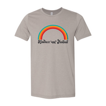 Load image into Gallery viewer, Kindness and Football Rainbow | Adult Unisex Tee