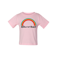 Load image into Gallery viewer, Kindness and Baseball Rainbow | Baby Tee