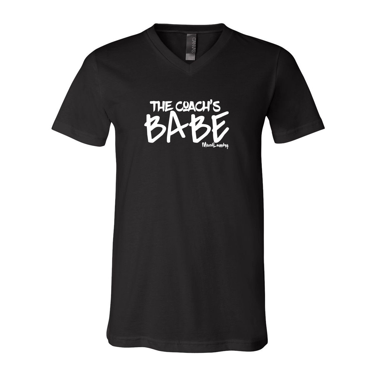 The Coach's Babe | Unisex V-Neck Tee