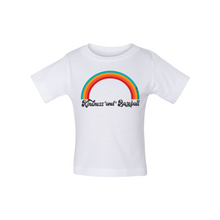 Load image into Gallery viewer, Kindness and Baseball Rainbow | Baby Tee