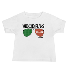 Load image into Gallery viewer, Football &quot;Weekend Plans&quot; Sunglasses  | Infant Tee
