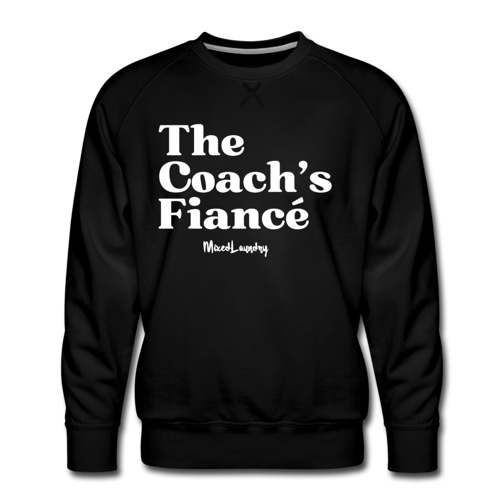 The Coach's Fiancé | Men’s Crew Neck - black