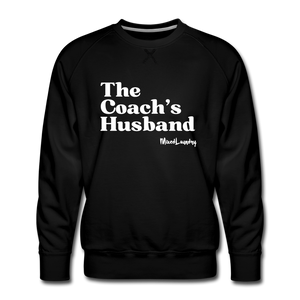 The Coach's Husband | Men’s Crewneck Sweatshirt - black