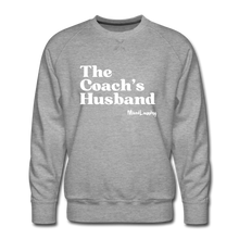 Load image into Gallery viewer, The Coach&#39;s Husband | Men’s Crewneck Sweatshirt - heather grey