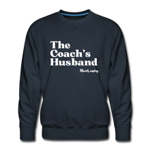 Load image into Gallery viewer, The Coach&#39;s Husband | Men’s Crewneck Sweatshirt - navy