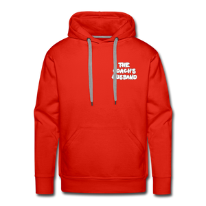 The Coach's Husband | Men’s Hoodie - red