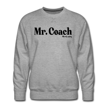 Load image into Gallery viewer, Mr. Coach | Men’s Crewneck Sweatshirt - heather grey