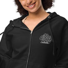 Load image into Gallery viewer, Mrs Coach Authentic Embroidered | Unisex fleece zip up hoodie