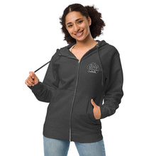 Load image into Gallery viewer, Mrs Coach Authentic Embroidered | Unisex fleece zip up hoodie